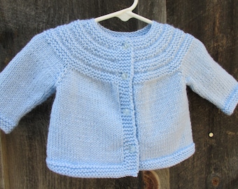 Blue Baby Sweater