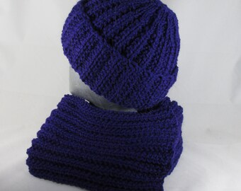 Wool and Alpaca Hat and Scarf Set