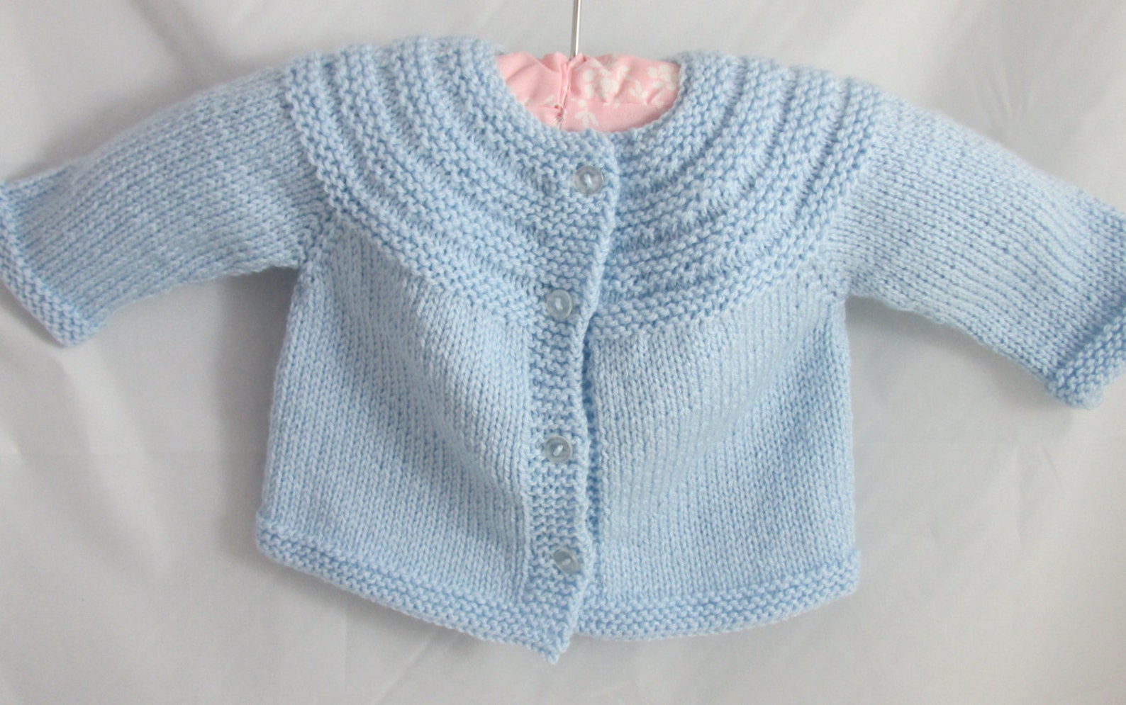 Blue Baby Sweater Etsy