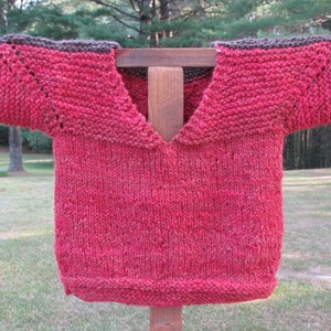Alpaca Baby Pullover Sweater