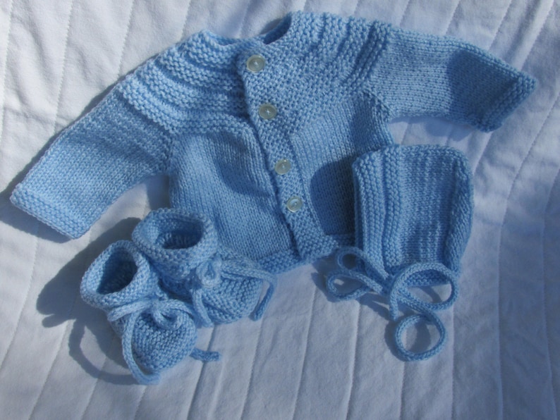 Baby Sweater Set - Etsy