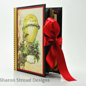 Vintage Christmas 5x7 Mini Scrapbook Album image 2