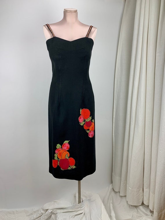green emerald velvet dress FALLEN WIGGLE DRESS – Sugar Stitch Clothing main image 1