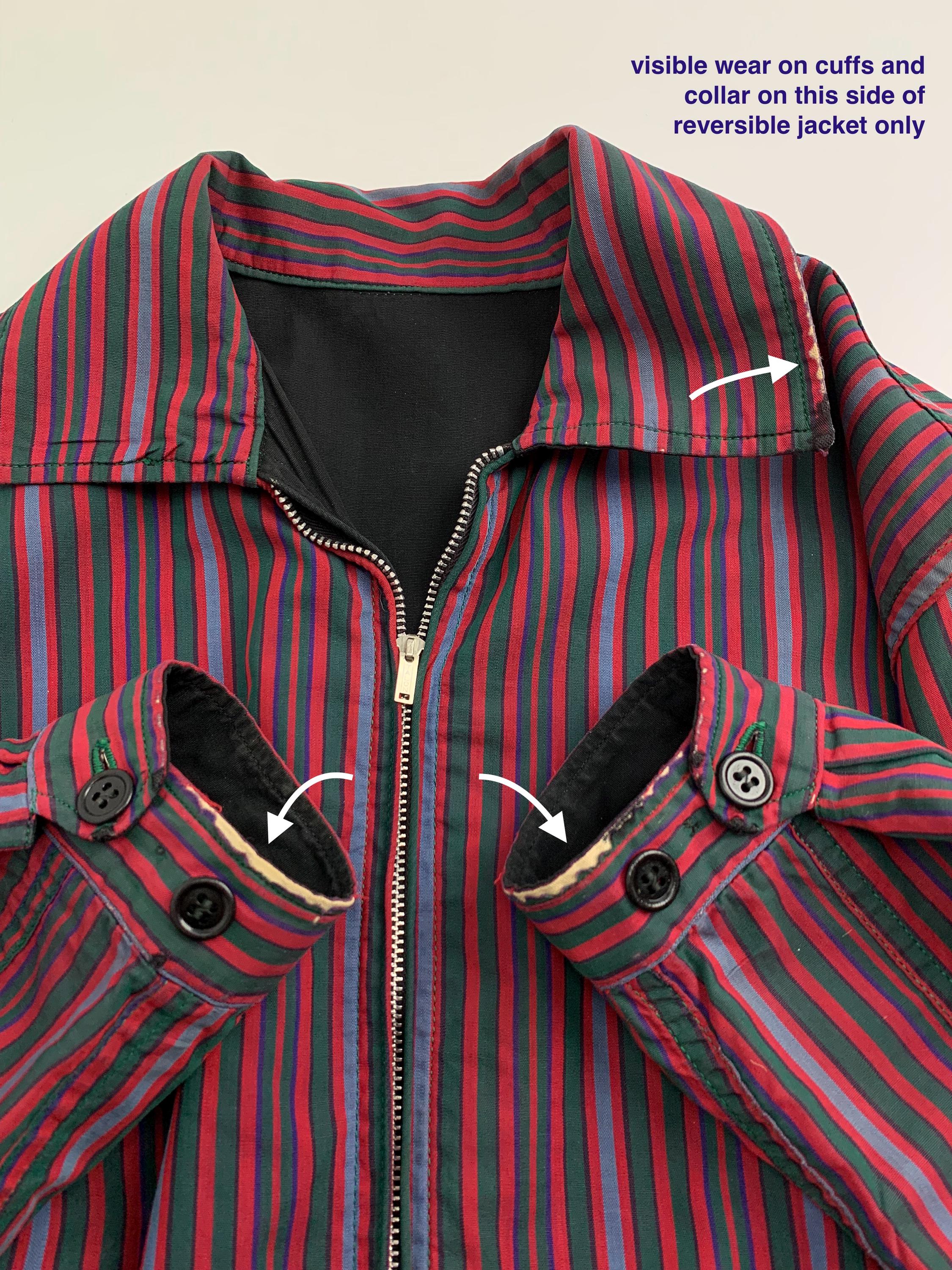 ▪️50’s【REVERSIBLE】CHECK JACKET Burberry-Reversible-Vintage-
