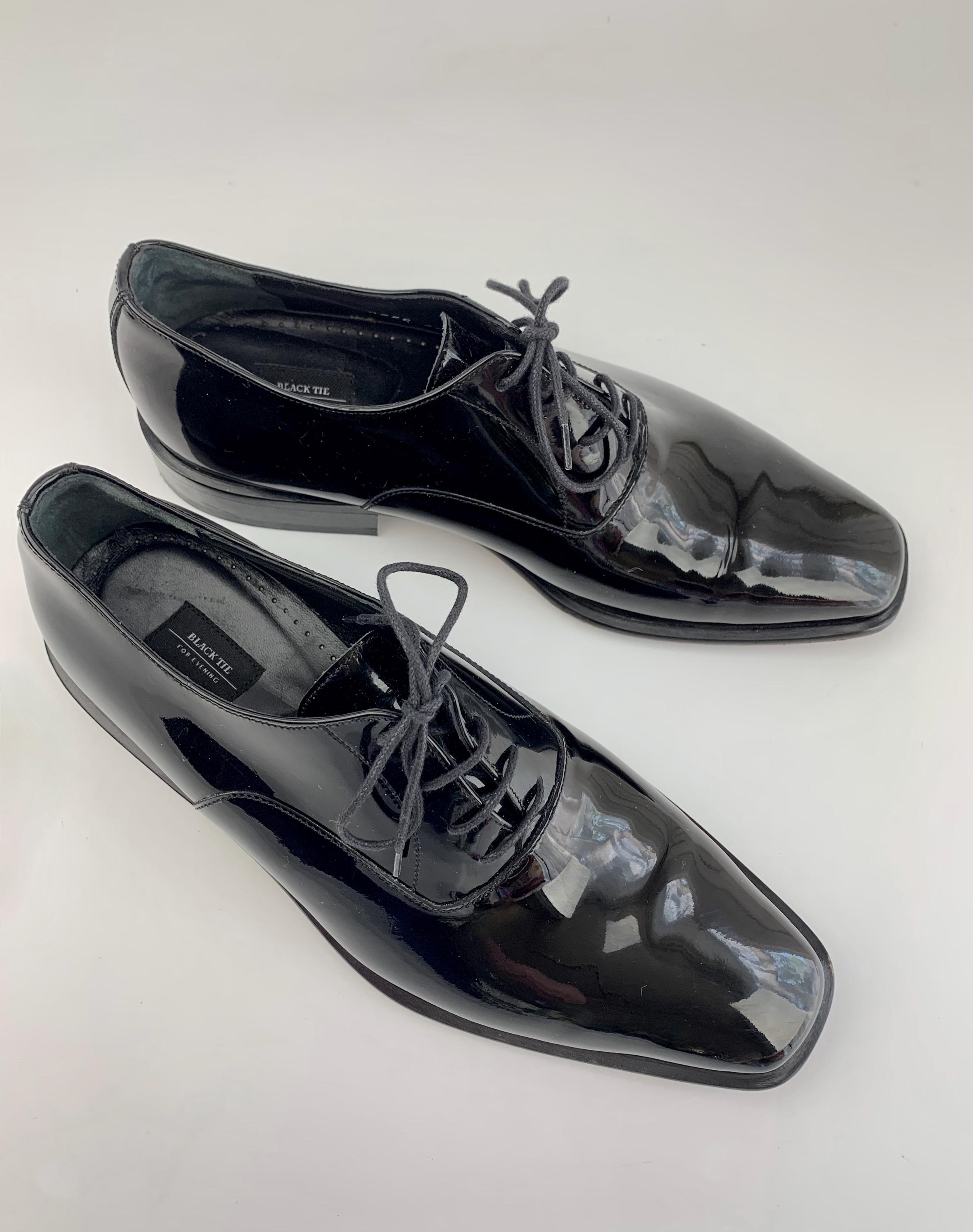 Vintage Patent Leather Dress Shoes - Made in ITALY - Quality 