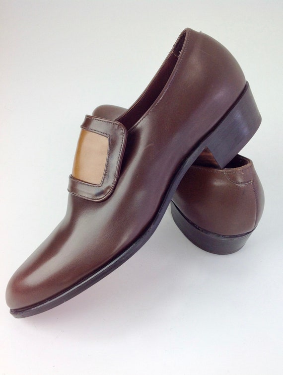 1960's Two-Two-Tone Shoes - Leather Slip-Ons - ST… - image 10