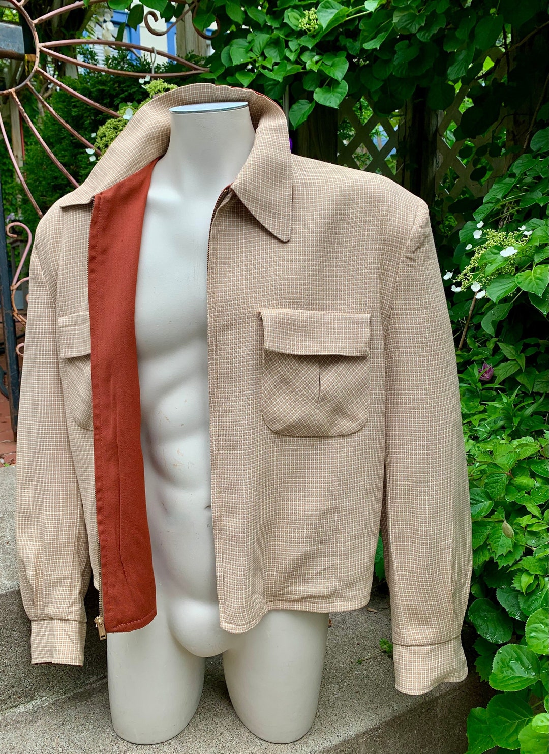 ジャケット・アウター 1940's rayon Ricky jacket [dead stock] 1940's rayon Ricky jacket [dead stock] Vintage 1950's -Deadstock