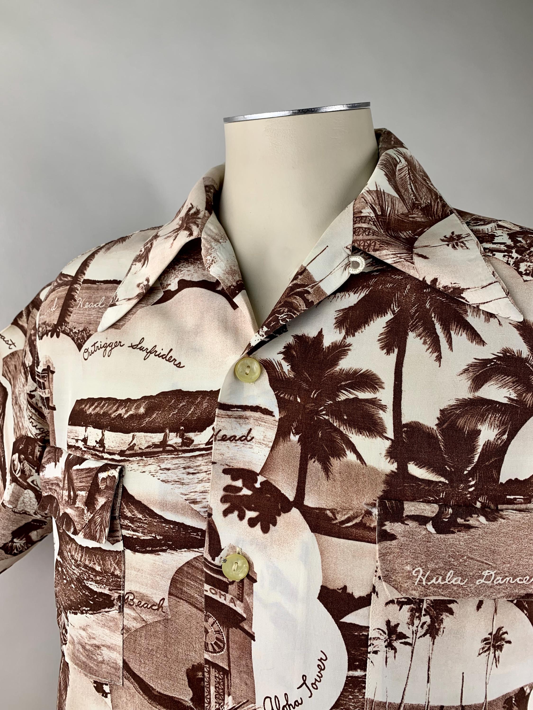 1940s hawaiian shirt - Etsy 日本
