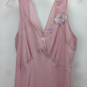 1940'S Rayon Bias Cut Lingerie lilac With Flower - Etsy