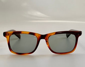 Late 1950'S Early 60'S Sunglasses - Tortoise Colored Frame - Made in Japan - New UV Glass Lenses