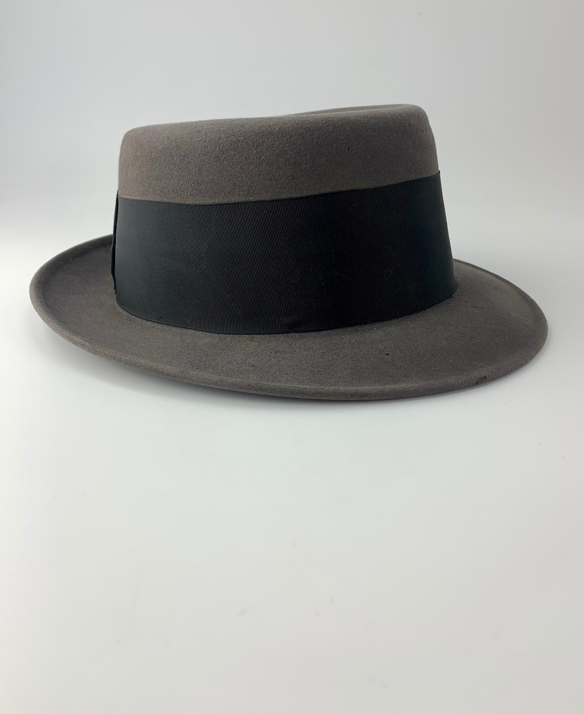 VTG Women\'s Stetson Fifth Avenue Gray The Emporium Felt Fedora Hat w/ Veil Stetson Fifth Avenue - Etsy main image 2