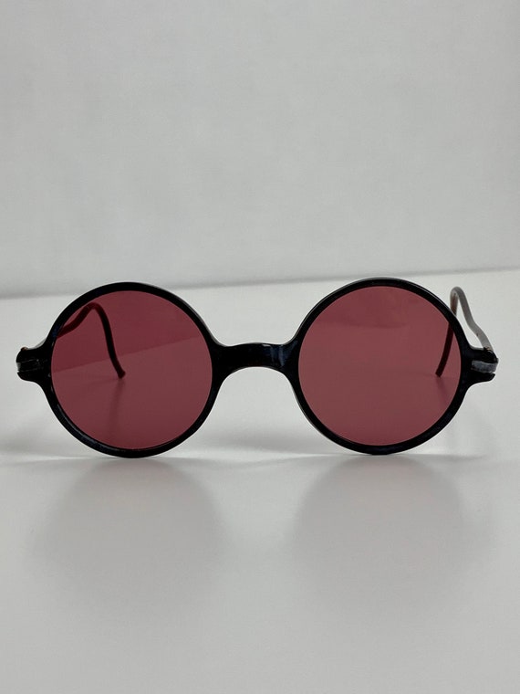 1920's-30's Sunglasses - Original Purple Glass Len