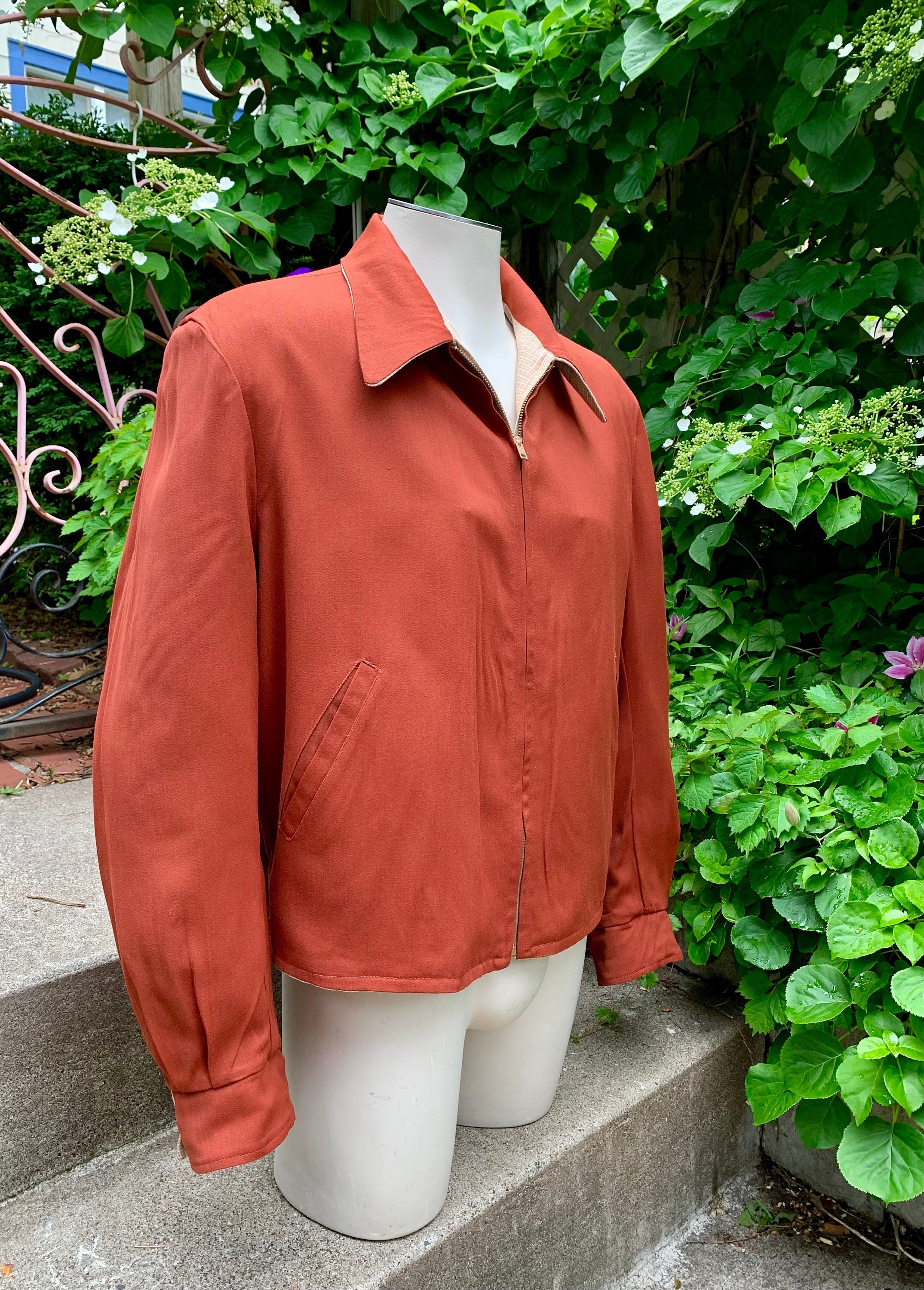 1940's rayon Ricky jacket [dead stock]
