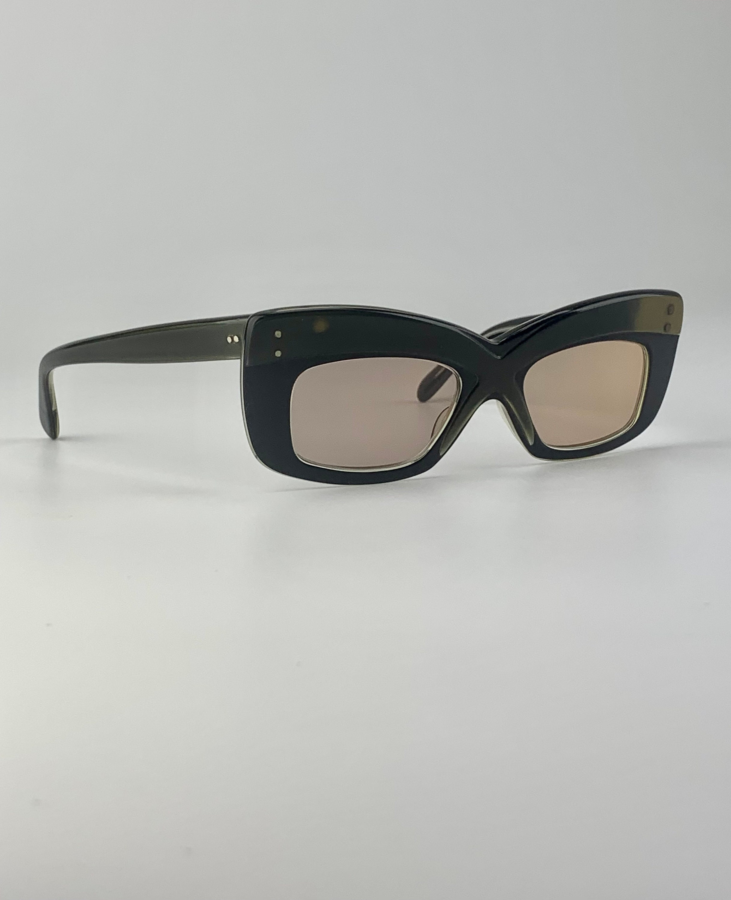 fab　60年代サングラス Vintage 1960'S Sci Fi Sunglasses - Sixties Futuristic Look - Thick