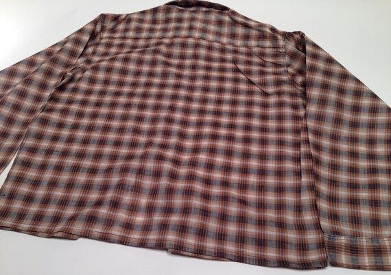 années 1960 lumière poids Brown Brown Brown coton Plaid Shirt avec un poches plaquées / / hommes gros a89ef6 années 1960 lumière poids Brown Brown Brown coton Plaid Shirt avec un poches plaquées / / hommes gros a89ef6