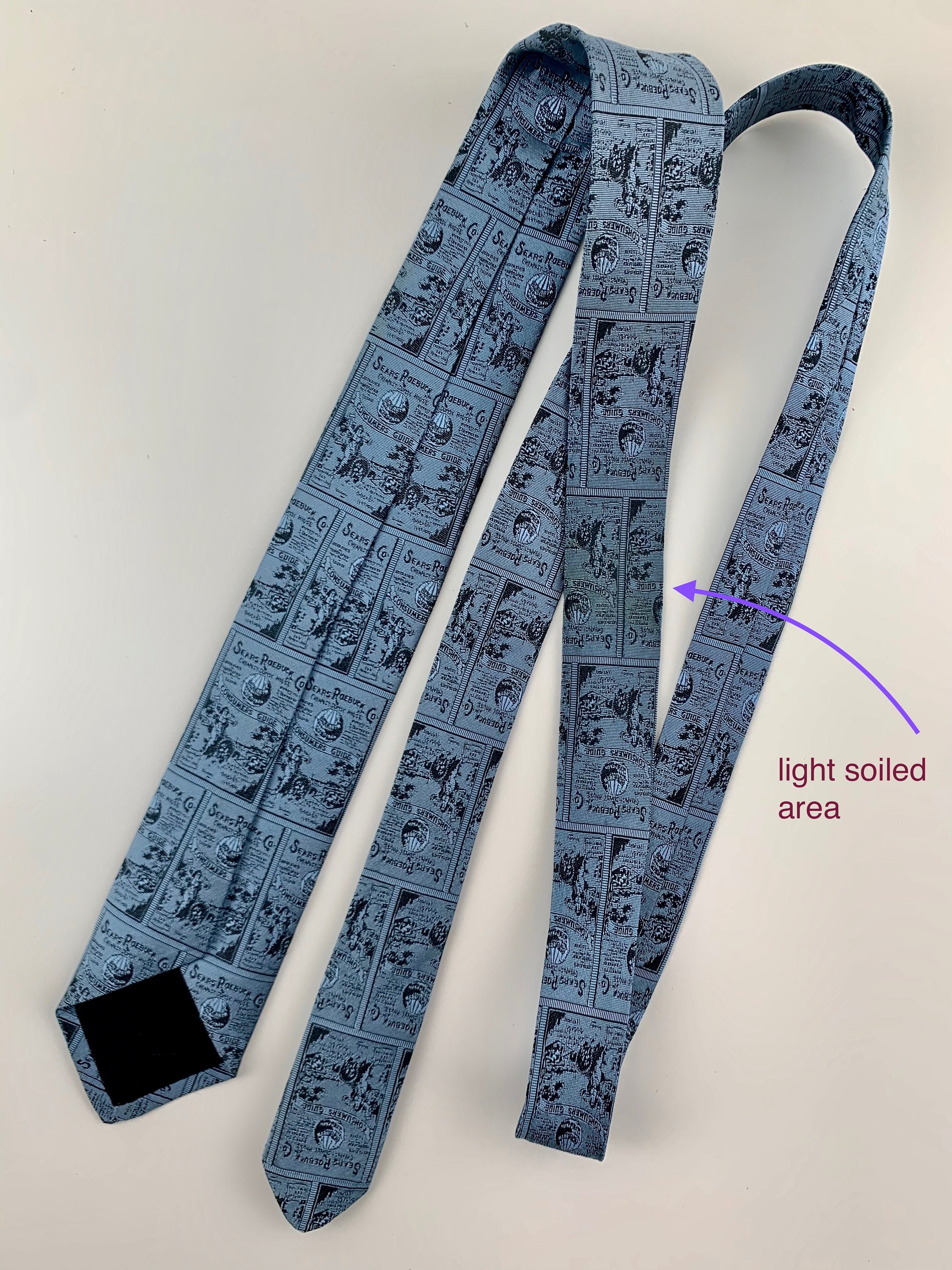 1960's Narrow Tie - Sears Roebuck Company - Promotional Item