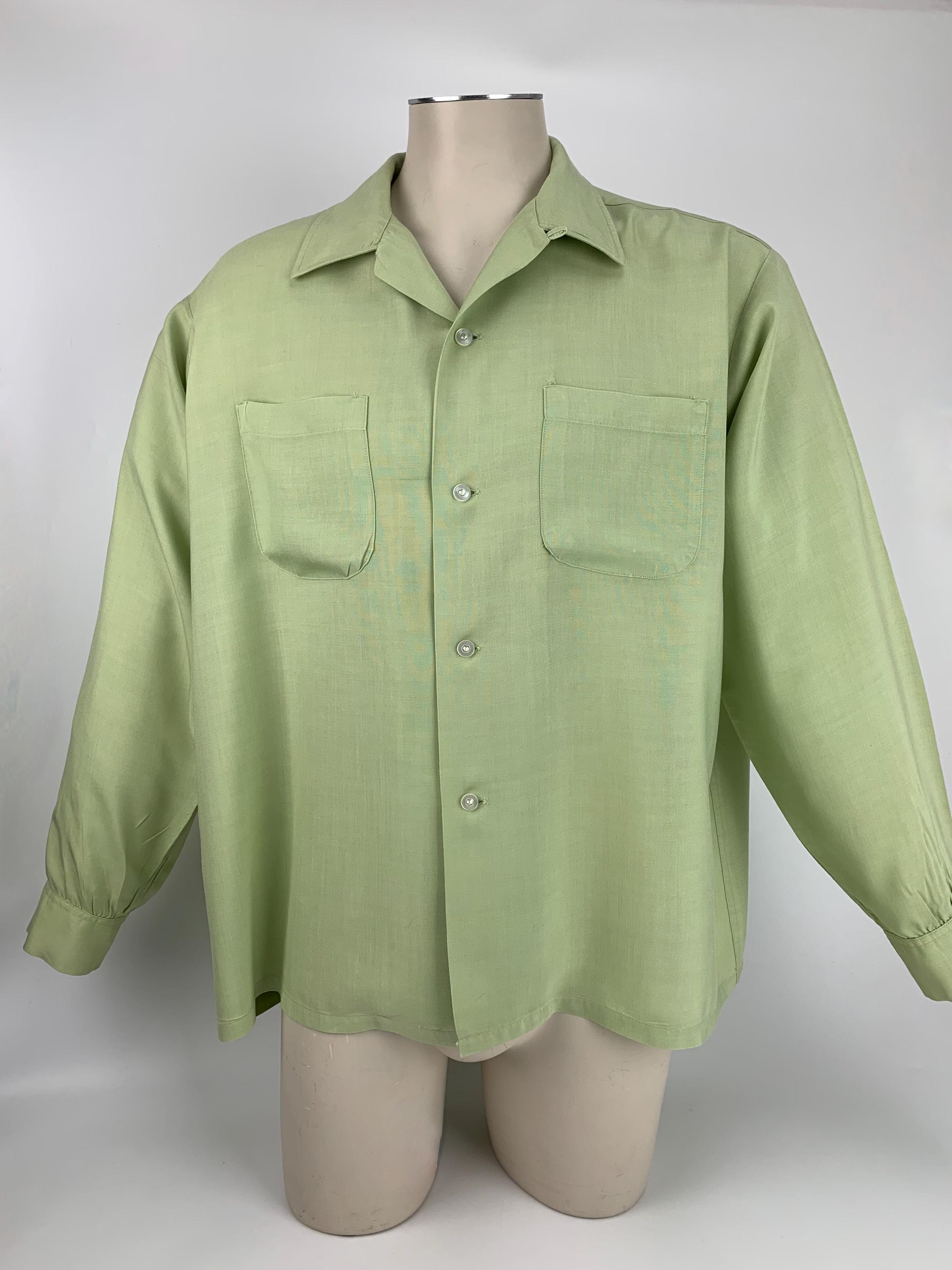 1950s Campus Shirt - Etsy