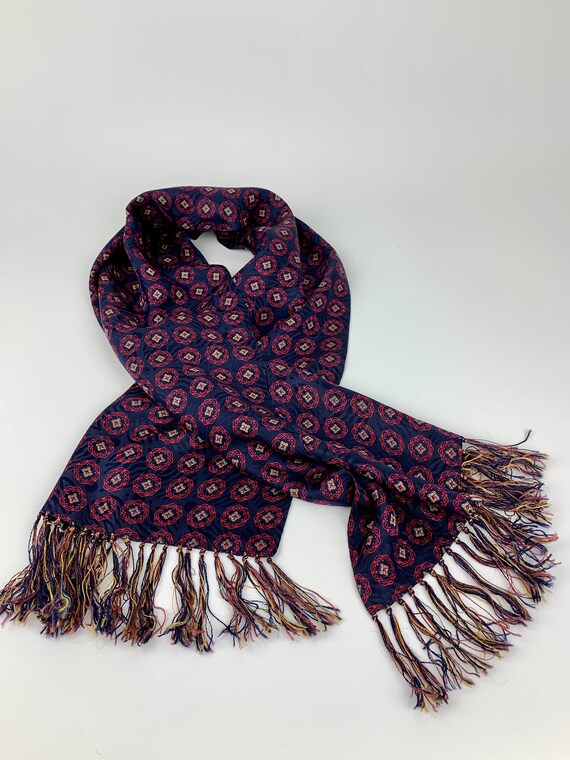 Men's 1940'S Vintage Dress Scarf - CISCO LABEL - A