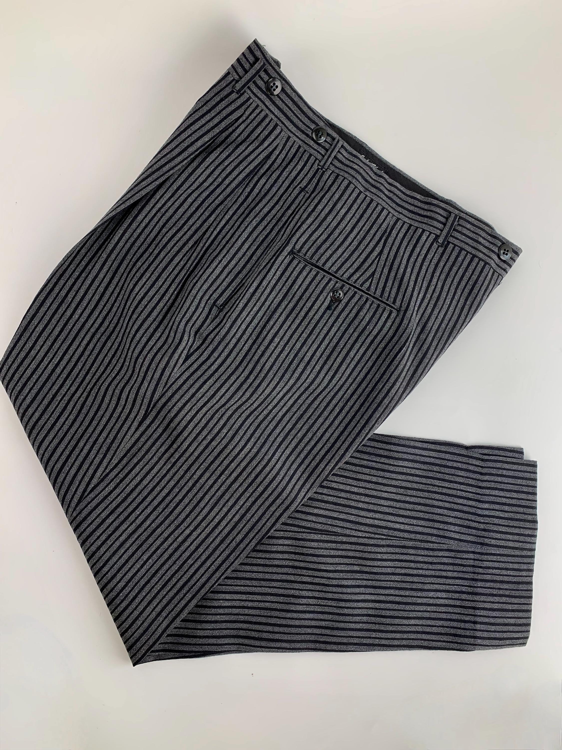 1950s Striped Pants - Etsy