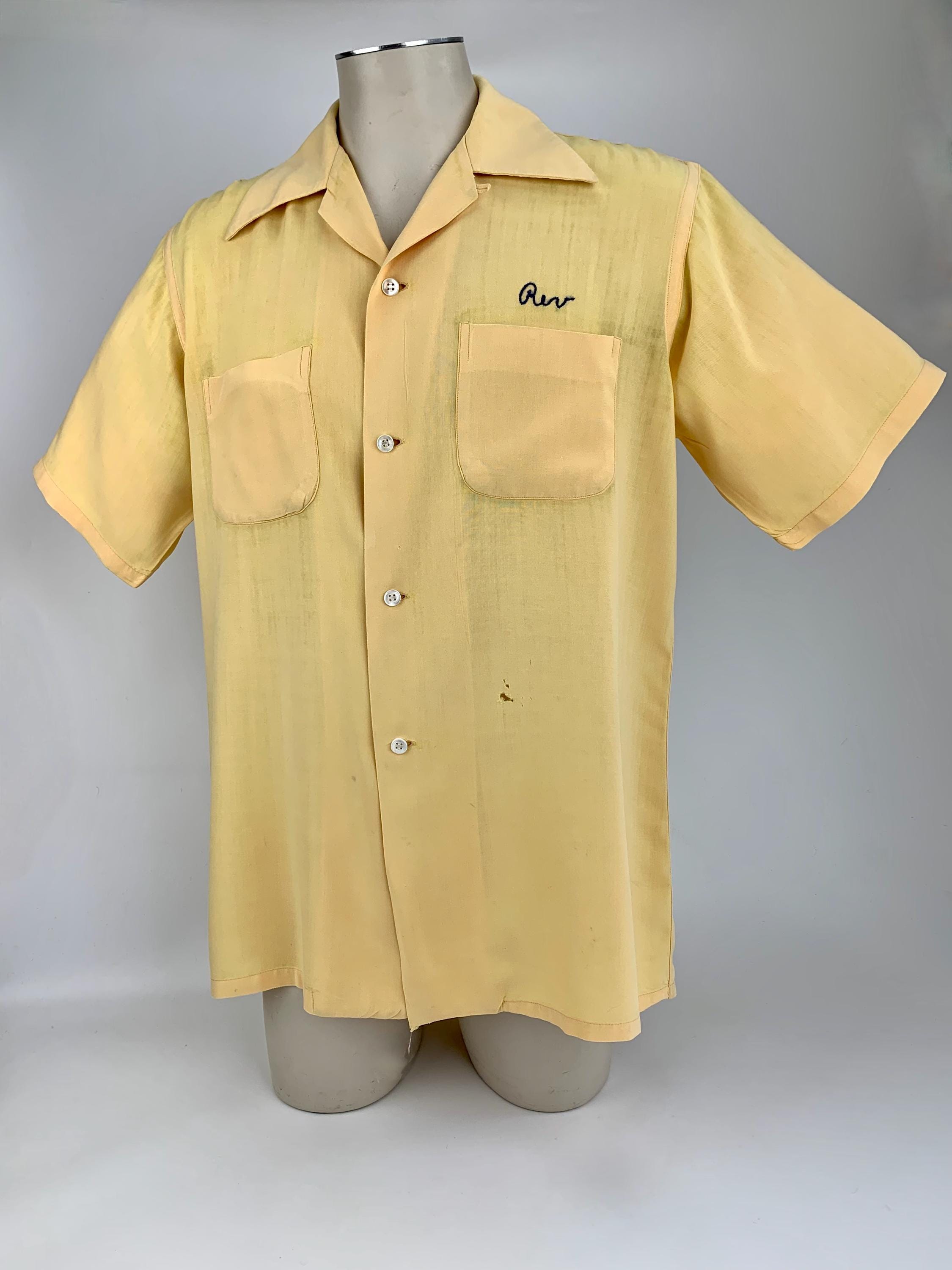 60s Rayon Shirt - Etsy 60s Rayon Shirt - Etsy