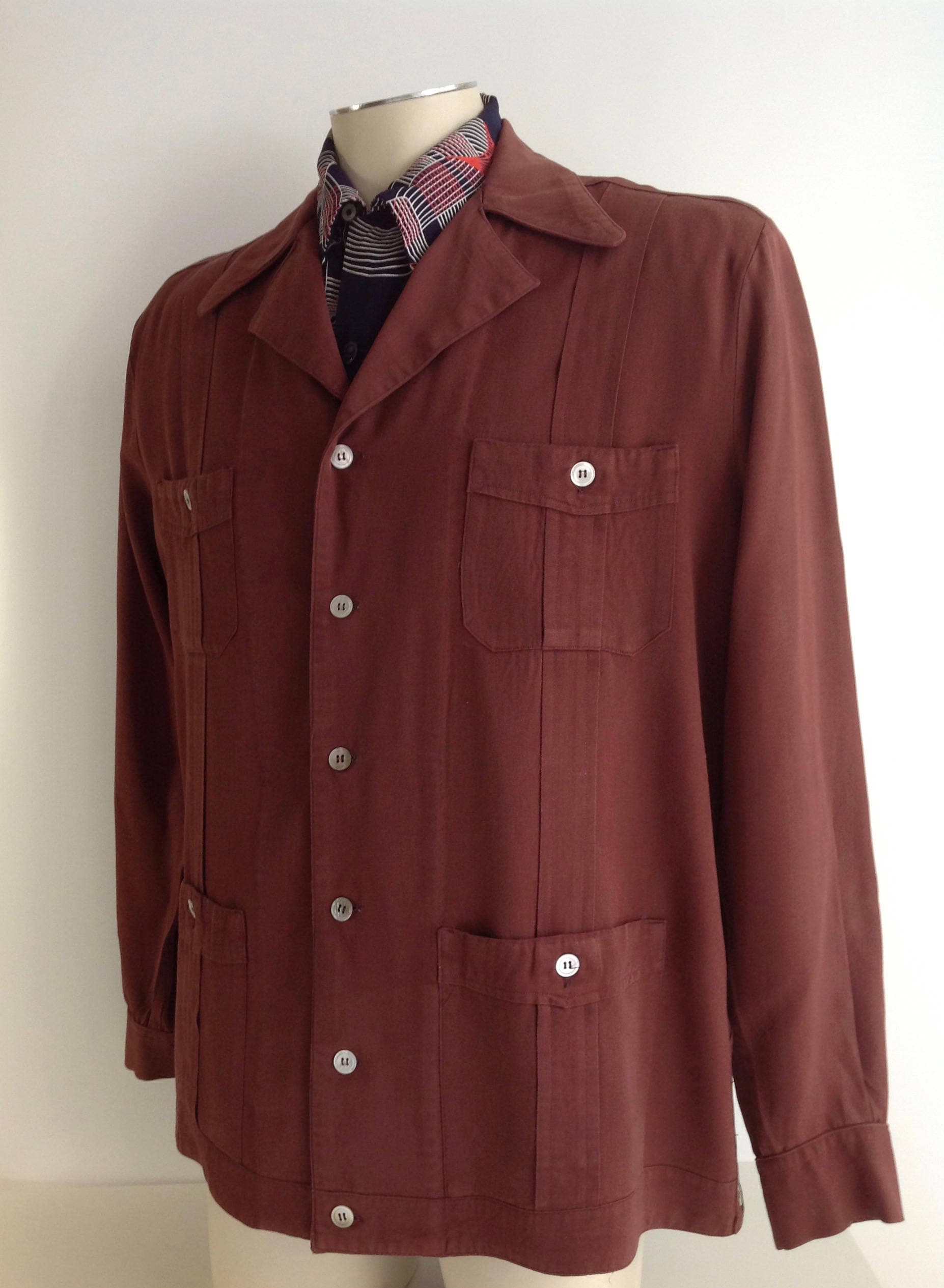 Vintage 1940's Gabardine Jacket / Rayon Gabardine / Old | Etsy