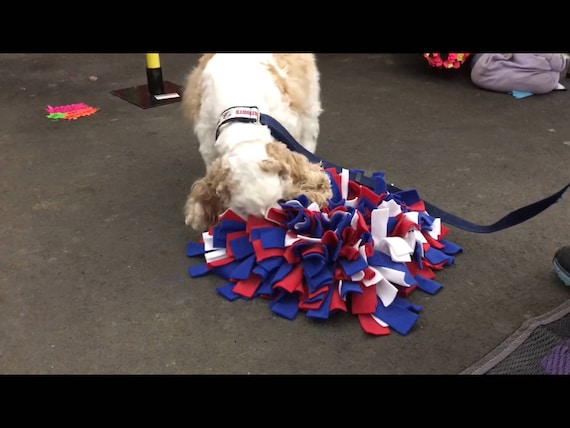 SNUFFLE MAT Large 18 X 18 X 6 12 Sq Rubber Mat Interactive Dog