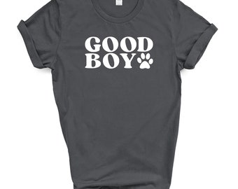 T-shirt GOOD BOY PUP - Anthracite
