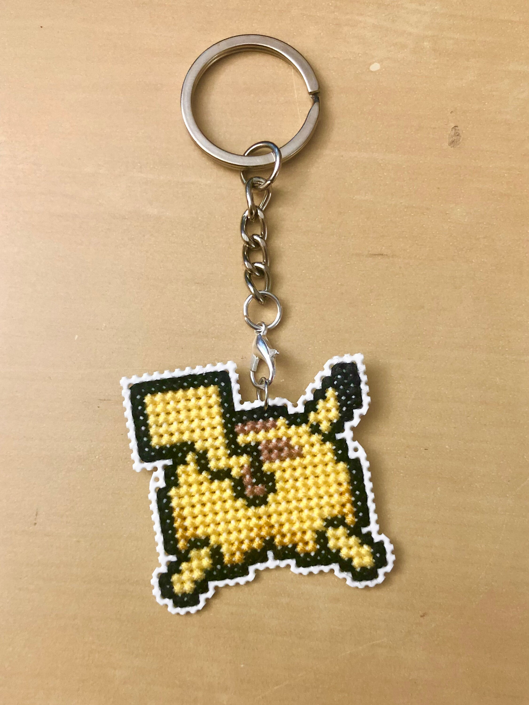 Pikachu - DIY Cross Stitch Kit – TheCloudFactory