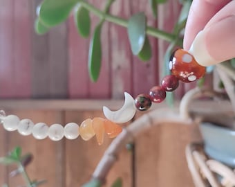 Mushroom  Car  Accessories  –  Whimsical Rearview Mirror Hanging