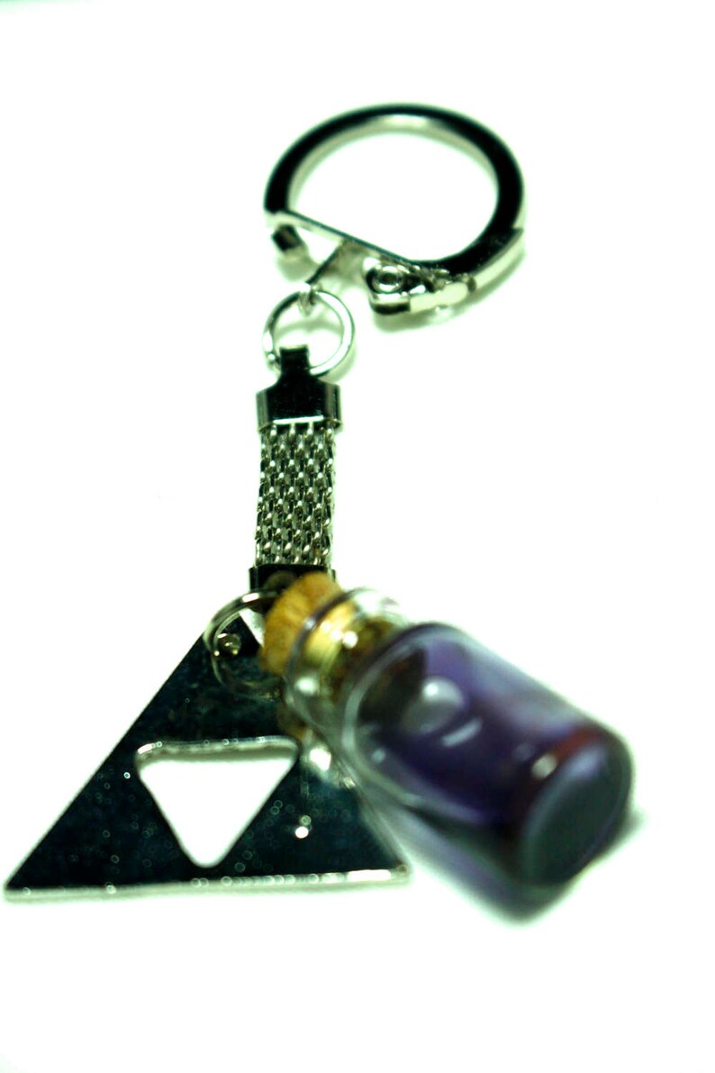 Legend of Zelda Keychain Potion bottles. Etsy