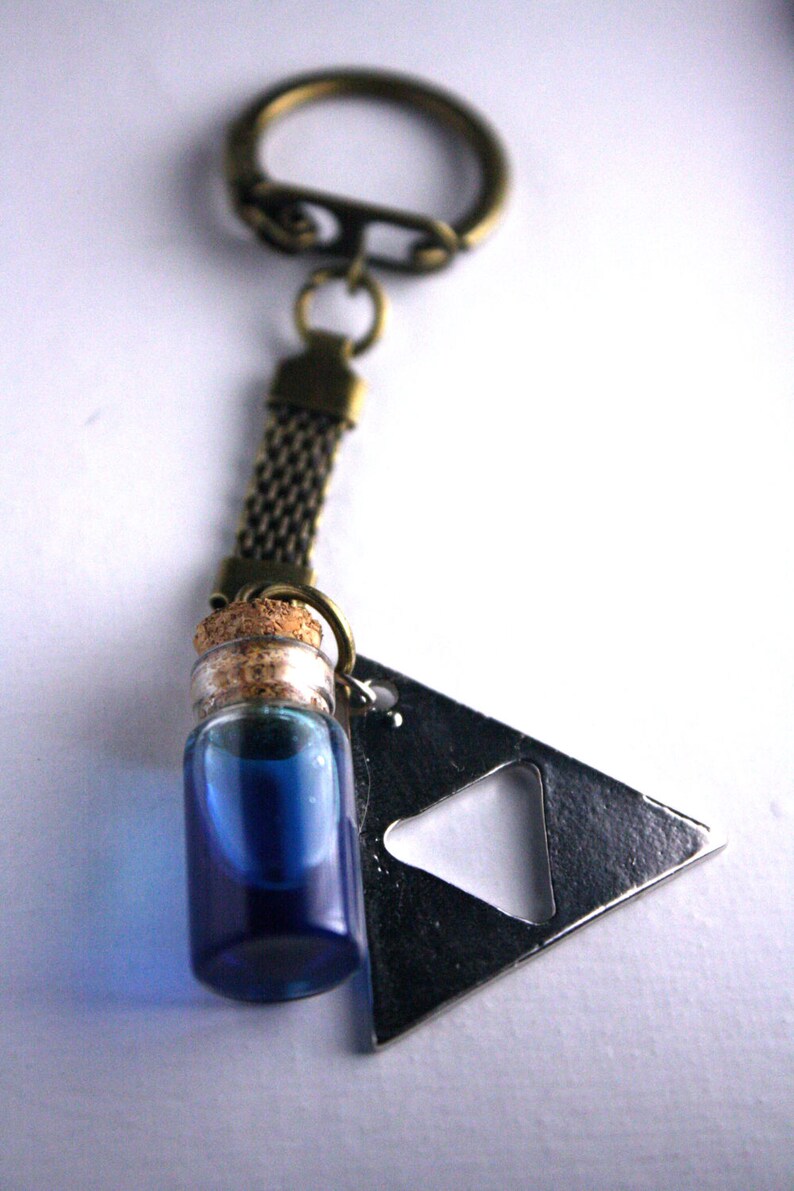 Legend of Zelda Keychain Potion bottles. Etsy
