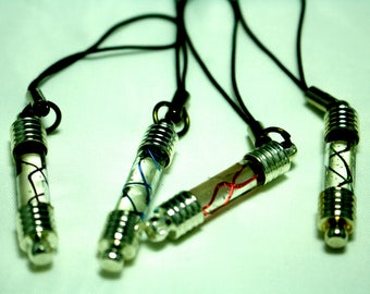 Resident Evil Inspired T Virus Capsule Pendant Cellphone charm (1.5”)