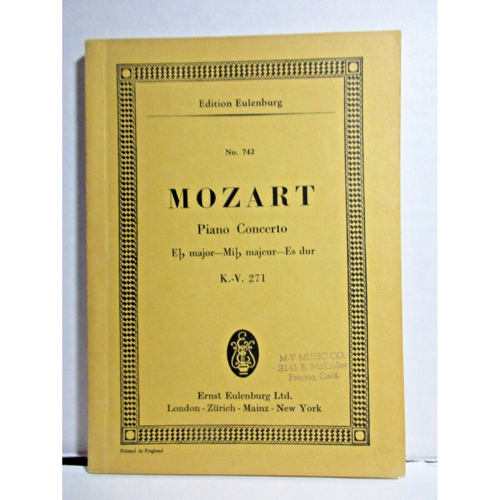 CONCERTO 切符 アールジュネス 版画 切符作品集 Musée des Muses