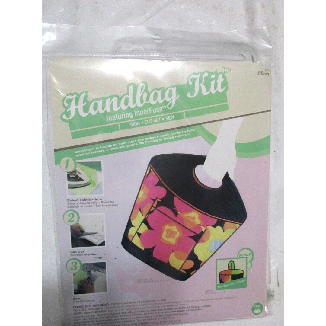 Olivia 8335 Handbag Kit by Dritz Inner Fuse Cover Button Pattern