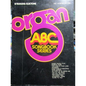 Yahama Electone Edition Organ ABC Songbook One Series 1973 Hal Leonard 12 Songs