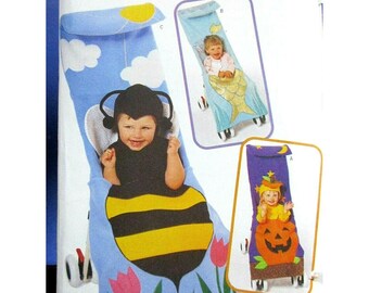 Butterick Pattern 6301 One Size Halloween Stroller Cover 3 Designs Uncut 1999