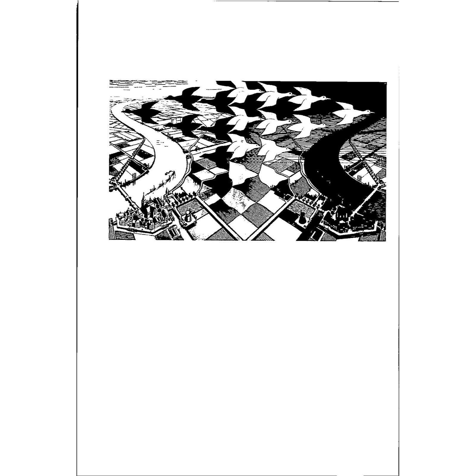 Mc Escher Day Night - Etsy