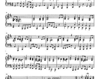 God Bless America/America the Beautiful Digital Piano Solo - Key of D - Intermediate Level