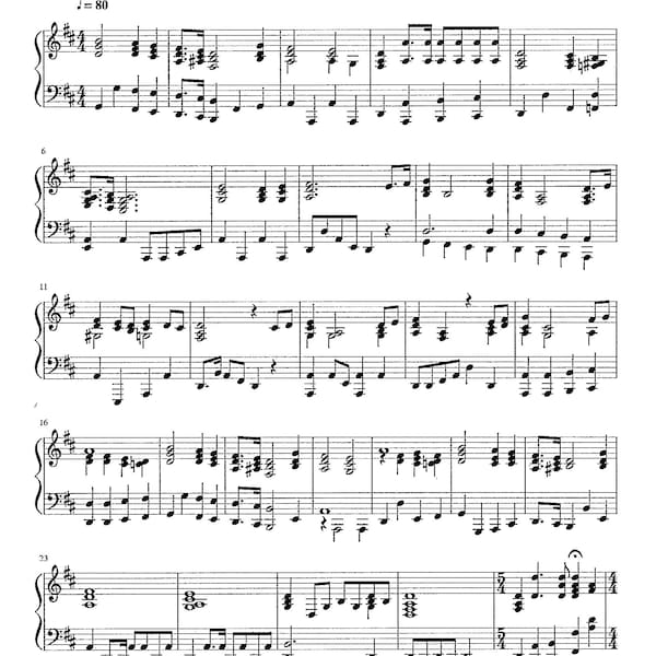 God Bless America/America the Beautiful Digital Piano Solo - Key of D - Intermediate Level