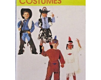 McCalls Pattern M2851 Size 5-6 Costumes Easy 2 Hour Plays Theatre Halloween