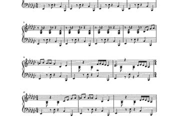 Take Five Piano Solo - Digital Student Piano Solo Arrangement in Key of G Flat