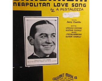 Ciribiribin Neapolitan Love Song Sheet Music - Piano Vocal Guitar 1935
