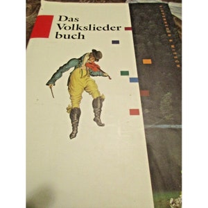 Das Volksleider Buch 1993 HC/DJ Large Size with Inscription German Text