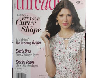 Taunton's Threads May 2020 Issue #208 Sewing Magazine