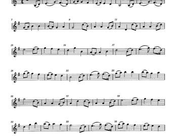 Jupiter aus Die Planeten, Op.32 - Digital Instrumental Solo Noten - Tonart G
