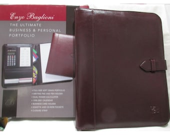 Business Personal Portfolio Enzo Baglioni Der Ultimative Leder Organizer