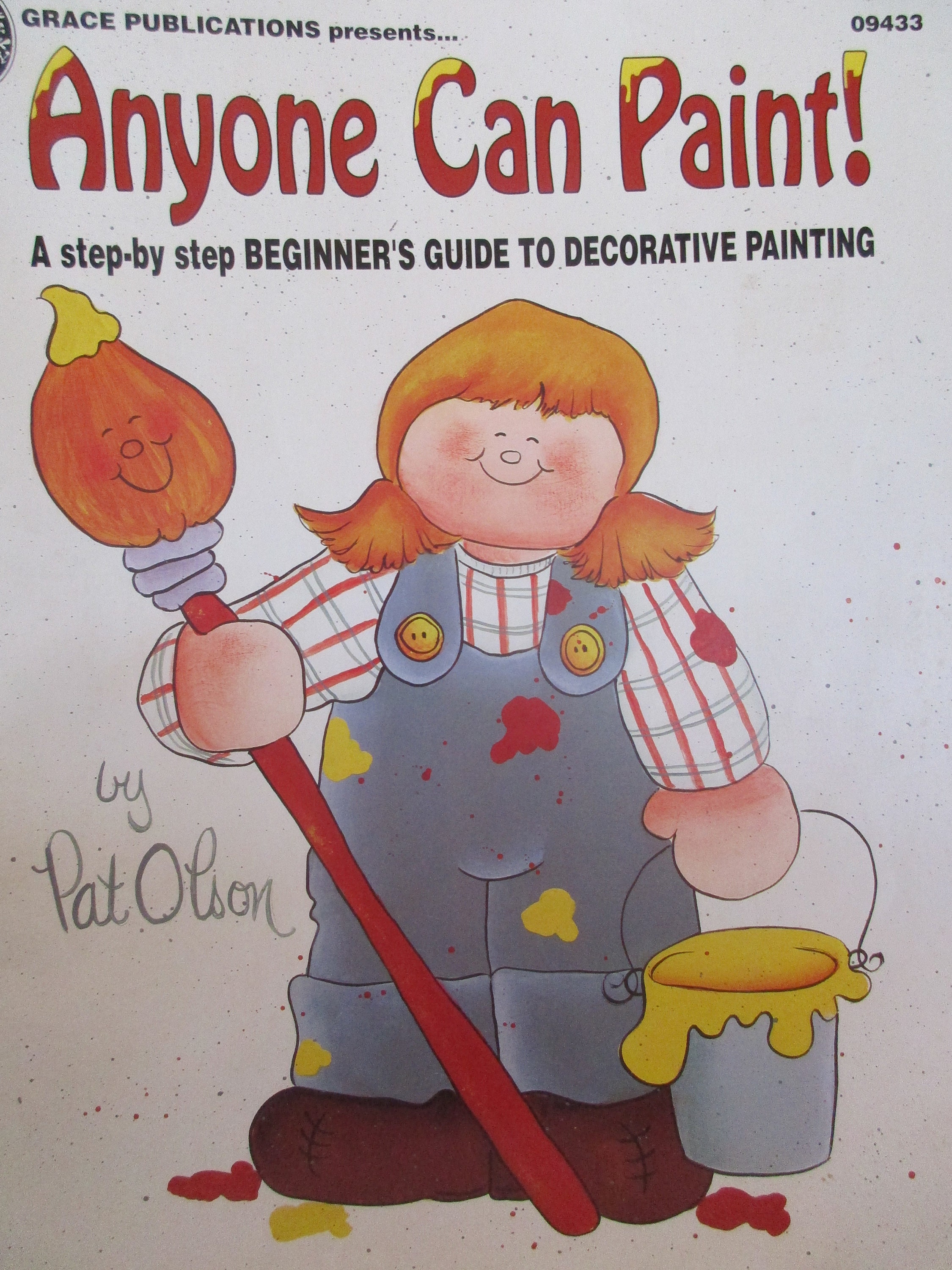 Anyone Can Paint by Pat Olson Beginners Guide to Decorative Etsy