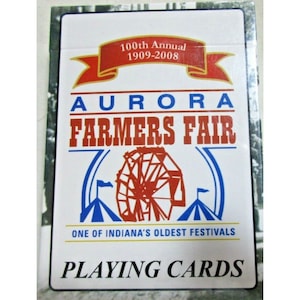 Aurora Farmers Fair historische speelkaarten, Indiana USA 55 foto's 1909 - 2008