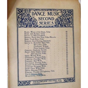 THE CITIZENS&#39; GALOP Piano Solo by Carl Volti 1900 McKinley Music Co. (Key of C)