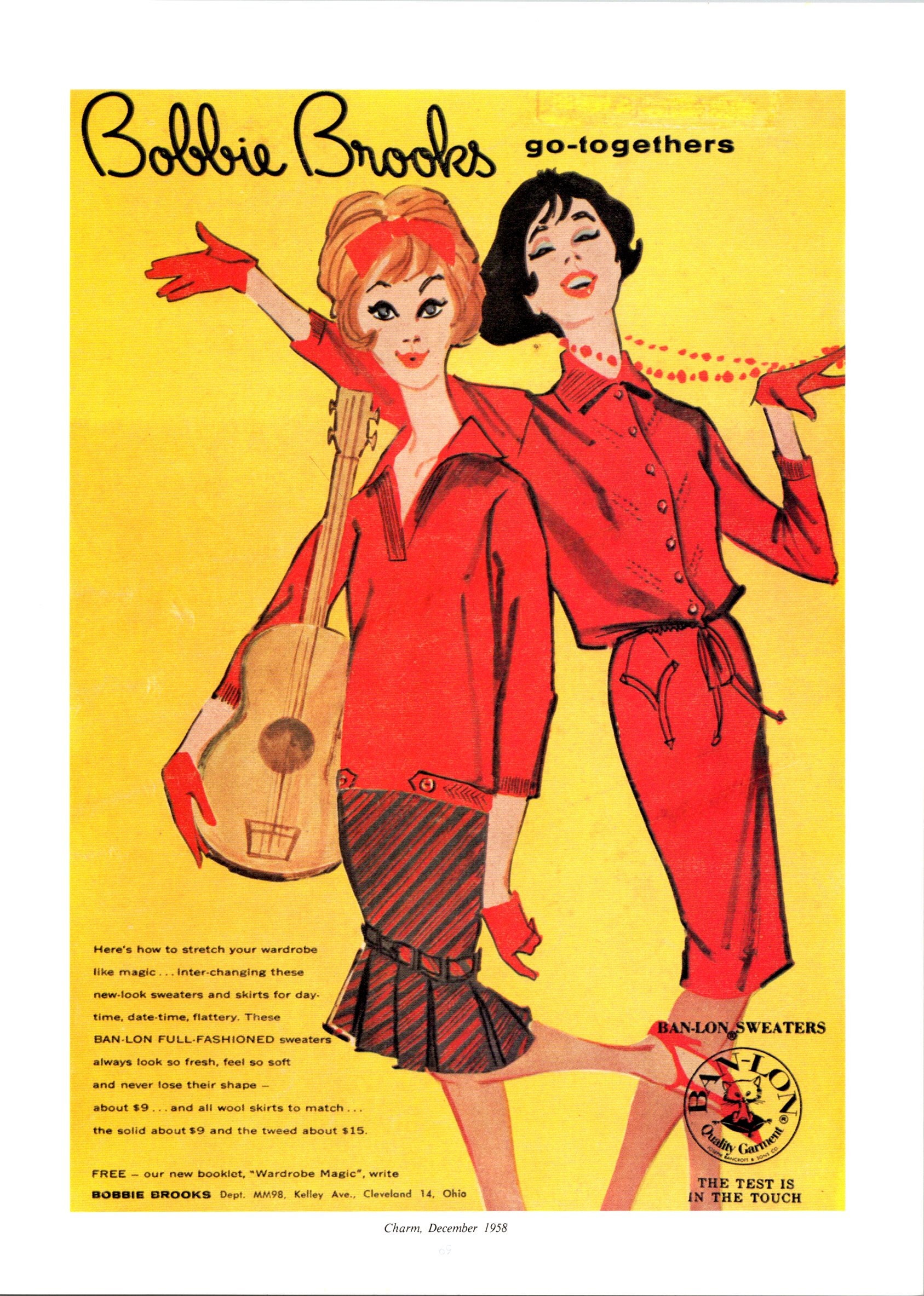 70s Fashion Bobbie Brooks Clothes Vintage 60s/70s Green Button-Up